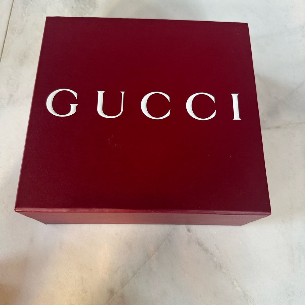 Gucci Burgundy Gift Box